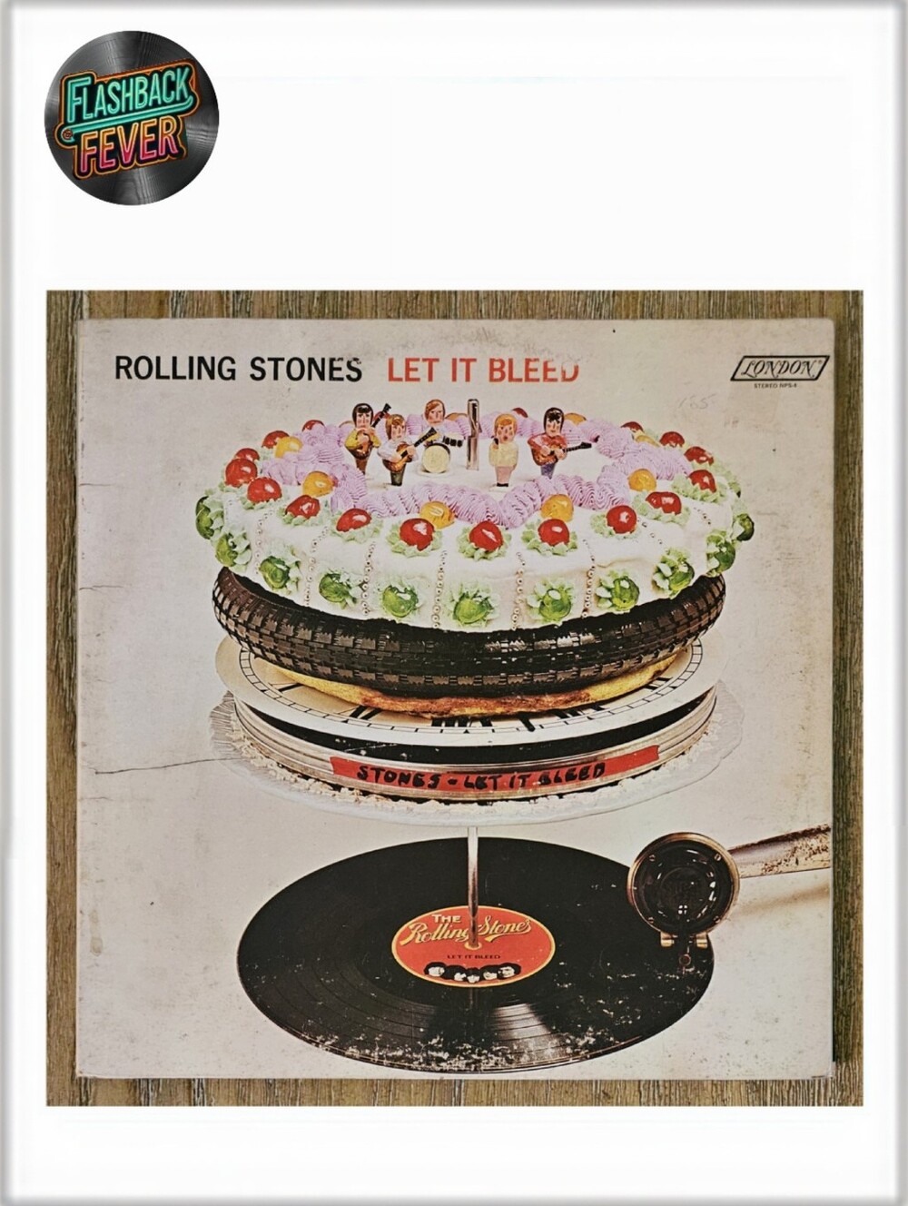 THE ROLLING STONES•Let It Bleed•1969 Canada (#NPS-4, NPS. 4) London Records